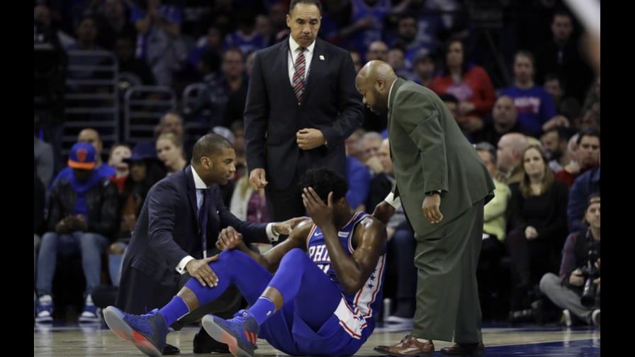 Joel Embiid será operado por fractura de órbita de ojo izquierdo