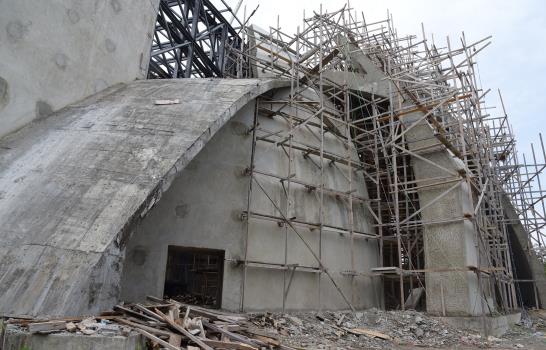 El Santuario del Santo Cristo de Bayaguana retoma su ritmo de construcción 