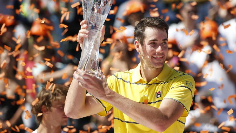 John Isner gana en Miami su primer Masters 1.000 y a la vez su torneo más importante John Isner gana en Miami su primer Masters 1.000 y a la vez su torneo más importante