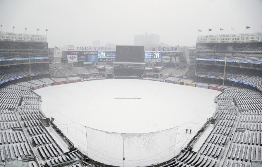 Suspenden partidos en Nueva York por causa de la tormenta de nieve