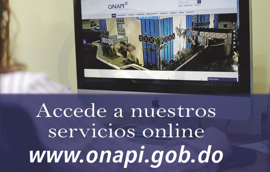 ONAPI  anuncia servicios en línea en su nuevo portal web 