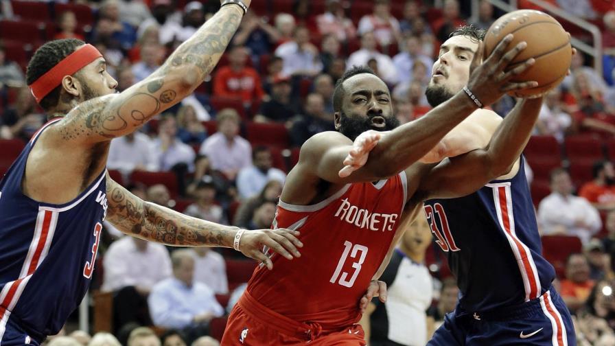 James Harden estuvo cerca de un triple doble y lidera triunfo de los Rockets