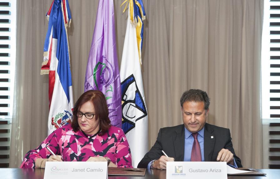 APAP y Ministerio de la Mujer firman compromiso por la igualdad de género