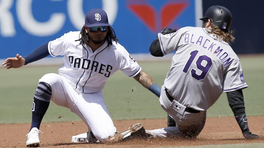 VÍDEO: Manuel Margot pegó jonrón en el revés de los Padres ante Rockies