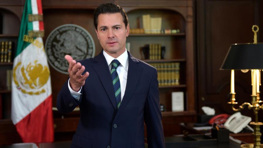Peña Nieto insta a Trump a resolver los problemas bilaterales con respeto