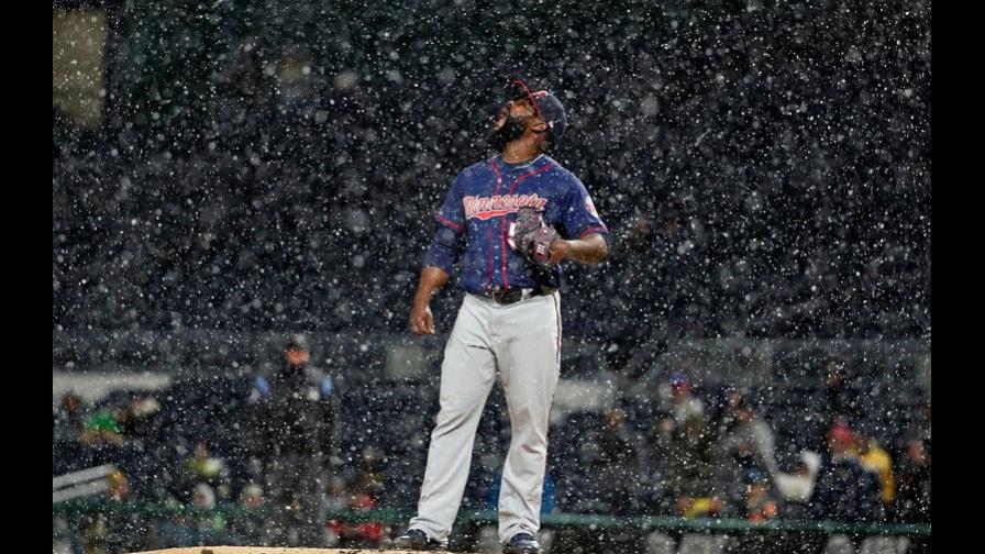 Nieve y mucho frío al iniciar la temporada en Las Mayores en 2018 Nieve y mucho frío al iniciar la temporada en Las Mayores en 2018