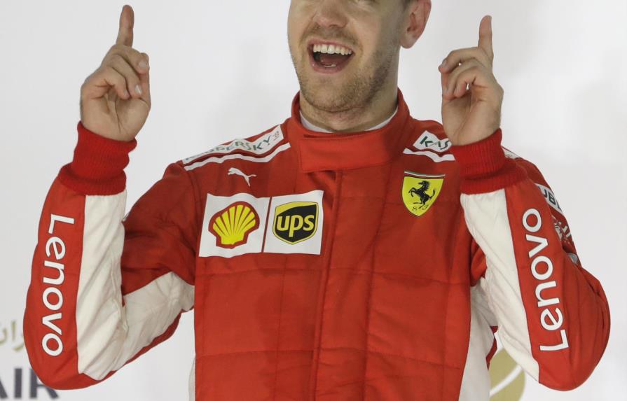 Sebastian Vettel conquista el Gran Premio de Bahréin, pero con apuros