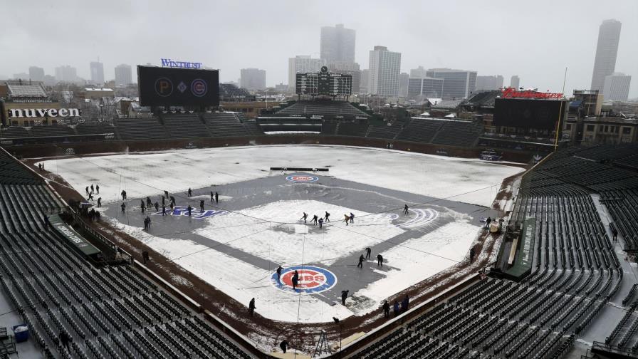 Cachorros posponen su primer juego en casa por nieve Cachorros posponen su primer juego en casa por nieve