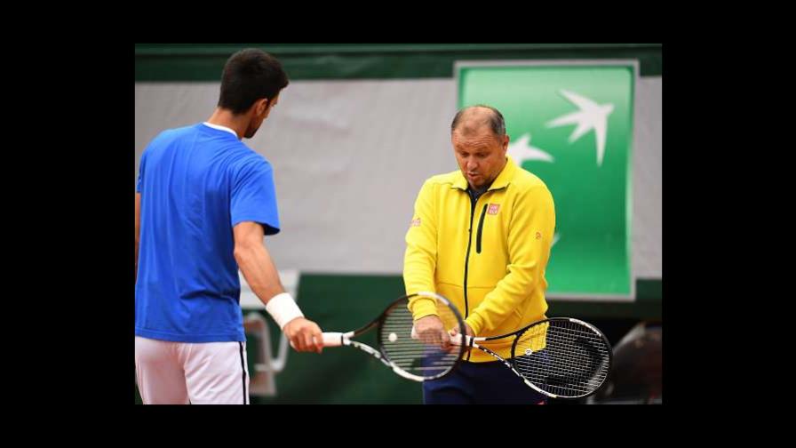 Novak Djokovic estará con Marian Vajda en el Masters de Monte Carlo