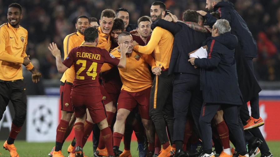 La Roma obra el milagro ante un desconocido Barcelona; avanza a semifinales de la Liga de Campeones