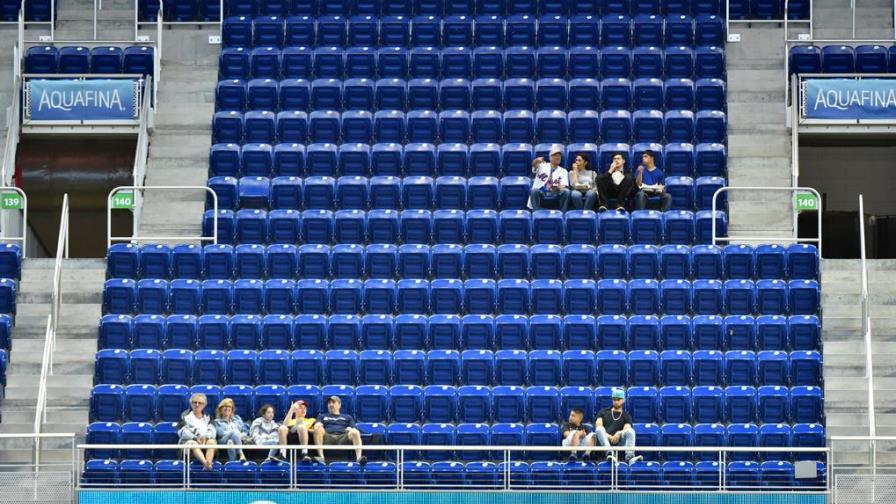 Los Marlins llevaron menos público que sucursal de AA