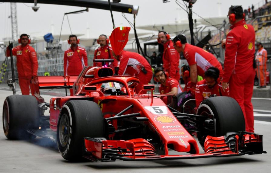 Vettel no termina de encontrar el “punto ideal” de su Ferrari en China 