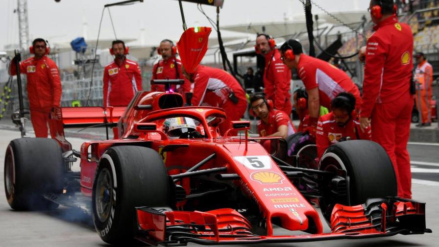 Vettel no termina de encontrar el “punto ideal” de su Ferrari en China 