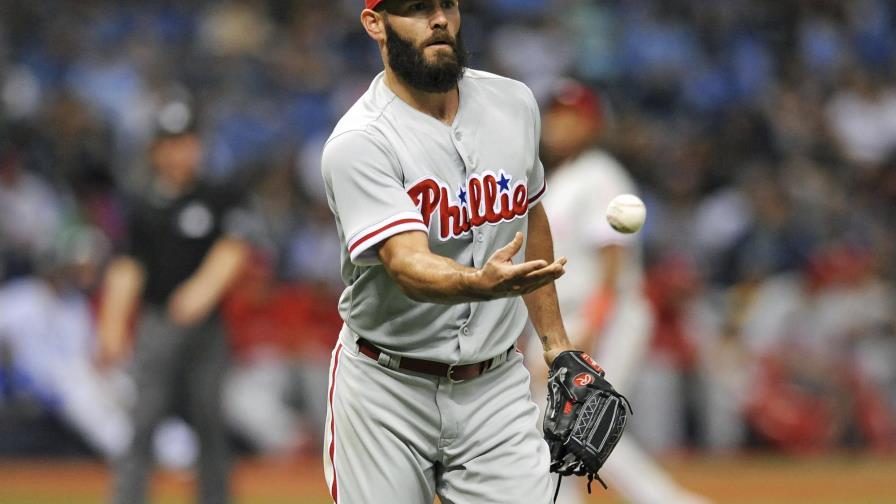 Filis vencen a Rays, Arrieta se acredita primera victoria Filis vencen a Rays, Arrieta se acredita primera victoria