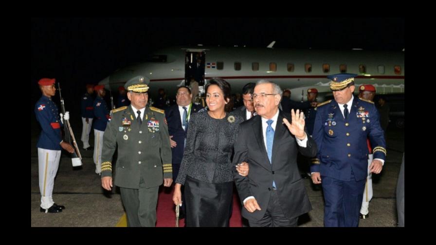 El presidente Danilo Medina retornó anoche del Perú El presidente Danilo Medina retornó anoche del Perú