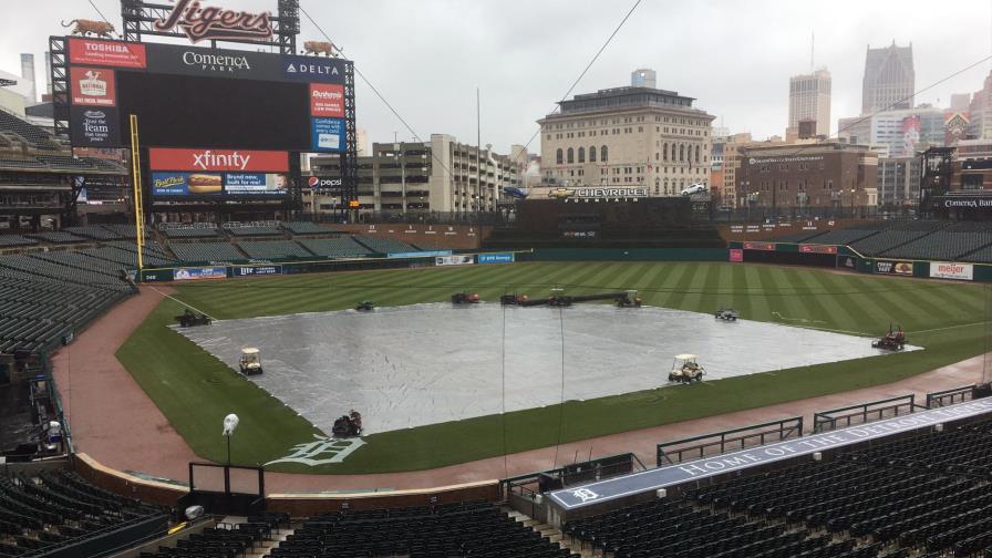 Lluvia impide doble cartelera entre Yanquis y Tigres