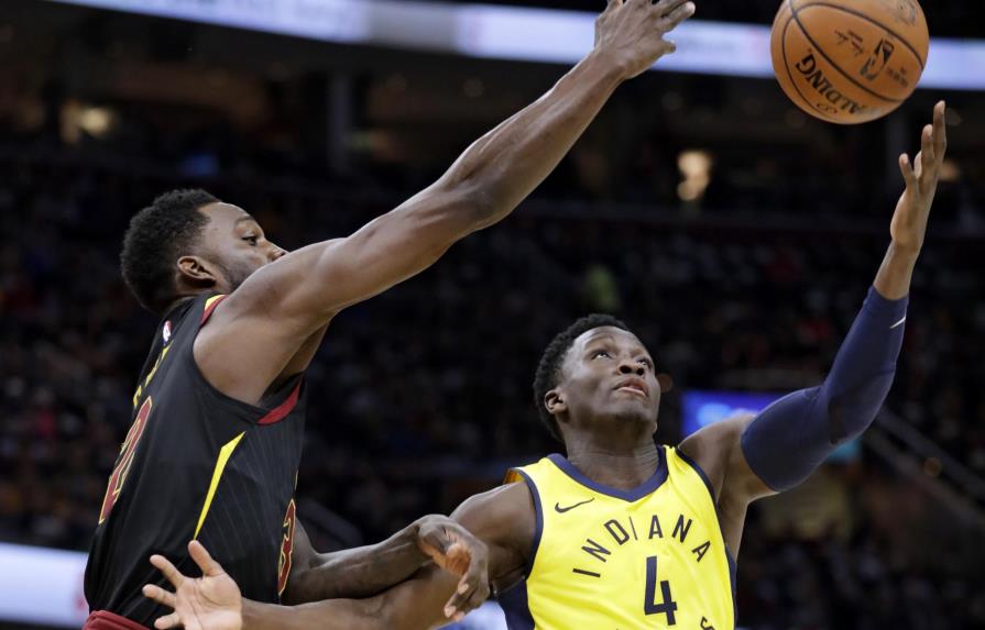 Oladipo y Pacers sorprenden a los Cavaliers a pesar de triple-doble de LeBron