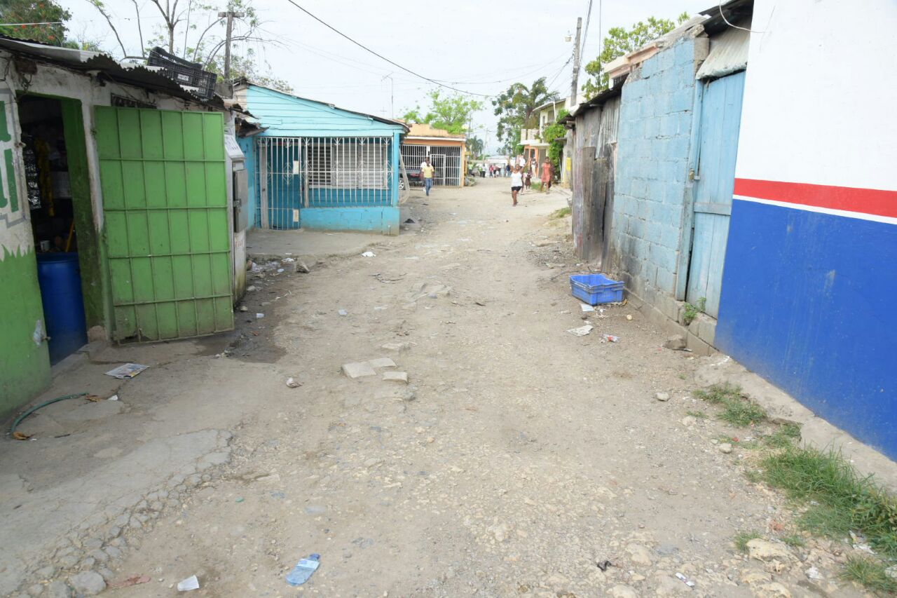 Estado en que se encuentran las calles de la barriada.