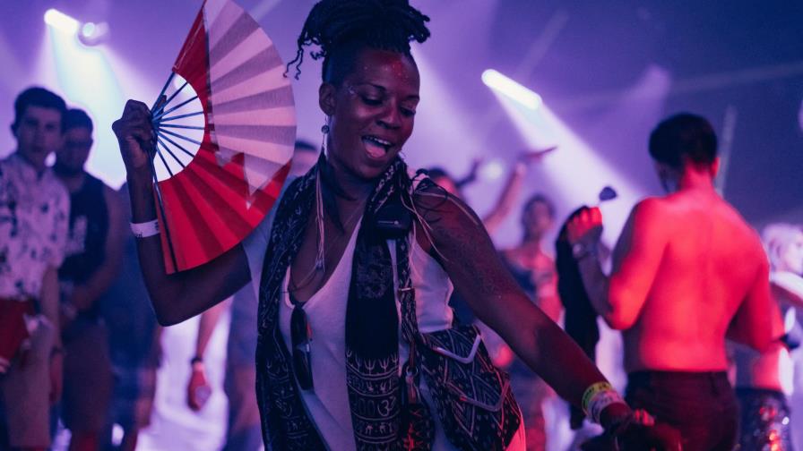 Una pasarela de moda en el desierto californiano