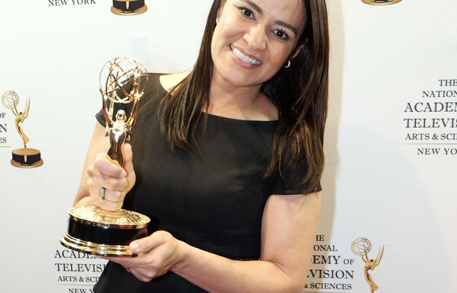 Esperanza Ceballos, feliz con su primer Emmy