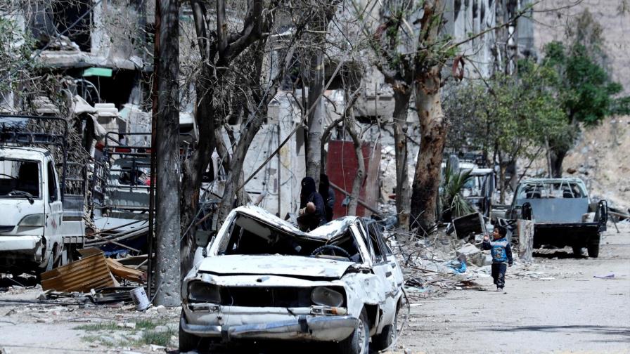 Expertos entraron en Duma, Siria, para investigar supuesto ataque químico Expertos entraron en Duma, Siria, para investigar supuesto ataque químico