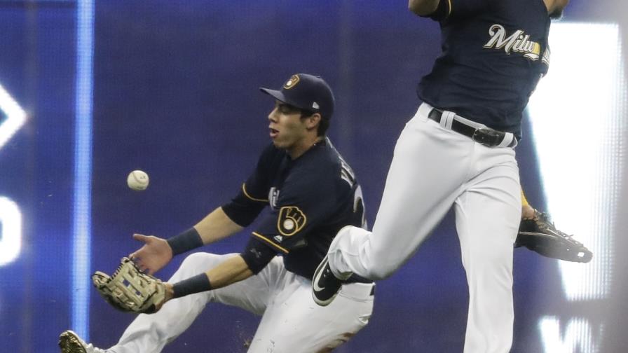 Los Cerveceros blanquean a los Rojos y Yelich hace fantasía en los jardines