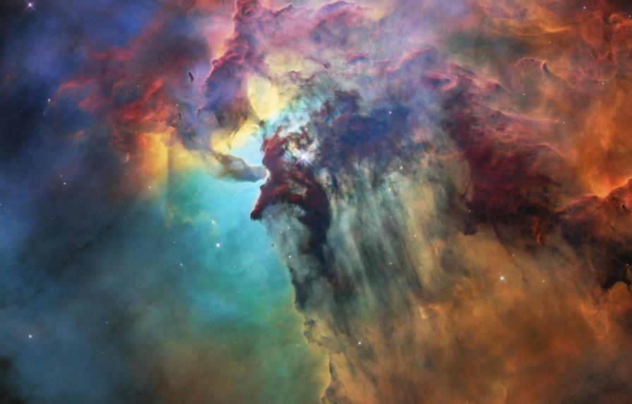 El Hubble celebra 28 años con una colorida foto de la nebulosa de la Laguna