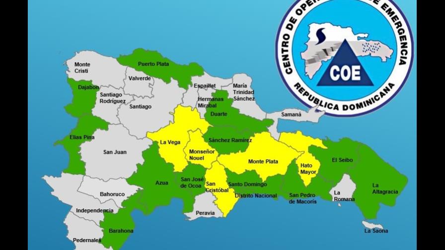 El COE amplía a 17 las provincias en alerta por vaguada 