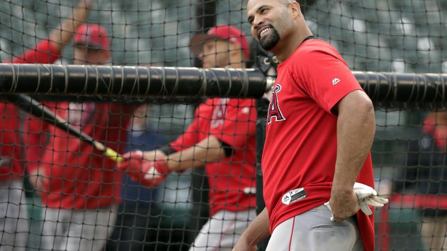 Pujols a sabermétricos: “Pongan computadoras en el home y miren a ver si batean” Pujols a sabermétricos: “Pongan computadoras en el home y miren a ver si batean”