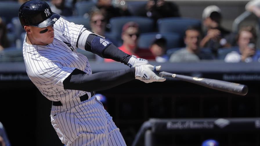 Jonrón 6 de Aaron Judge fue un nuevo récord en las Grandes Ligas