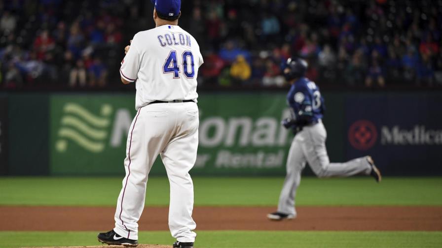 Nelson Cruz en el club de 100 jonrones en Texas; Colón falla en ganar