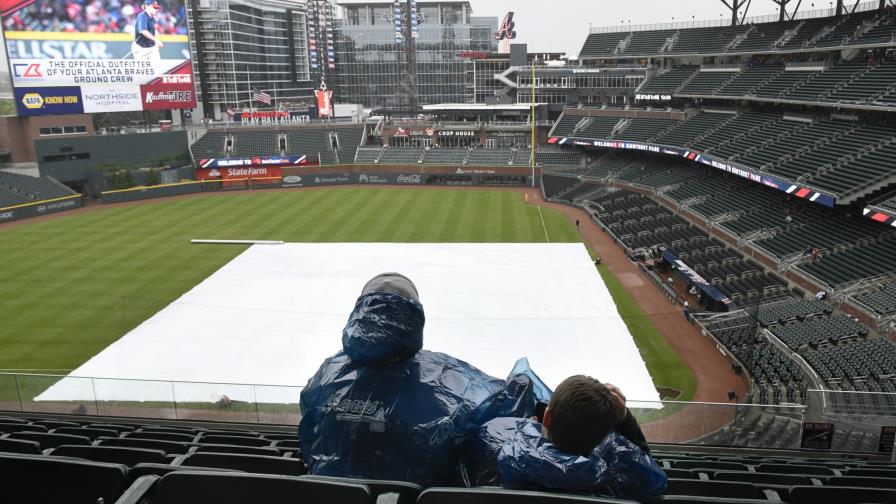 Lluvia impide el último de la serie entre Mets y Bravos
