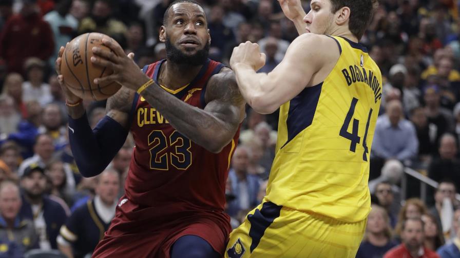 Con un magistral LeBron, Cavs ganan a Pacers y recuperan factor cancha Con un magistral LeBron, Cavs ganan a Pacers y recuperan factor cancha