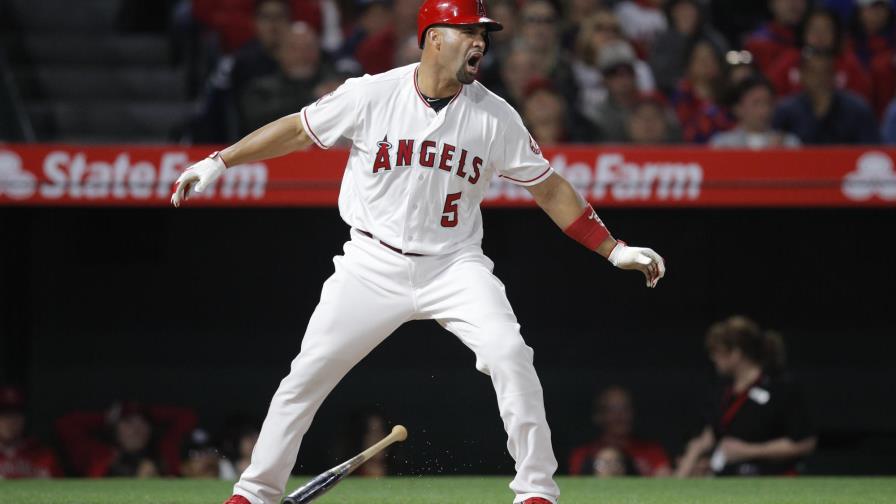 ¿Terminará Pujols con menos ponches que bases por bolas?