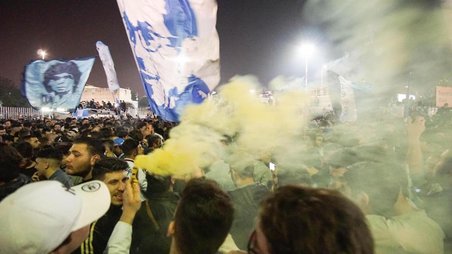 Napoli desata euforia tras victoria sobre la Juve en Serie A