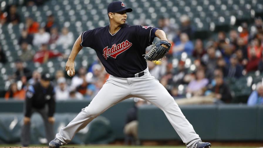 Carrasco supera a Gausman y los Indios vencen 2-1 a Orioles Carrasco supera a Gausman y los Indios vencen 2-1 a Orioles