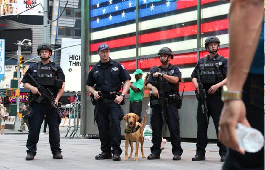 Policía de Nueva York en alerta desde el domingo por posible amenaza terrorista 