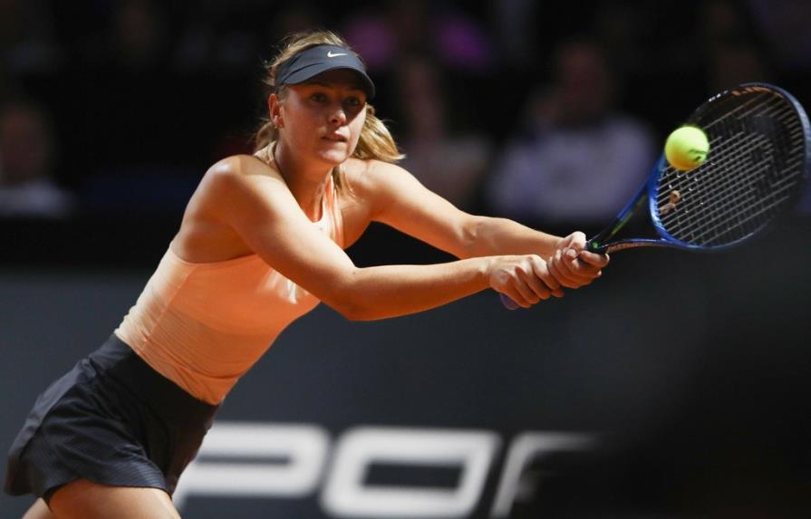 VIDEO: María Sharapova pierde con Caroline García en primera ronda de Stuttgart
