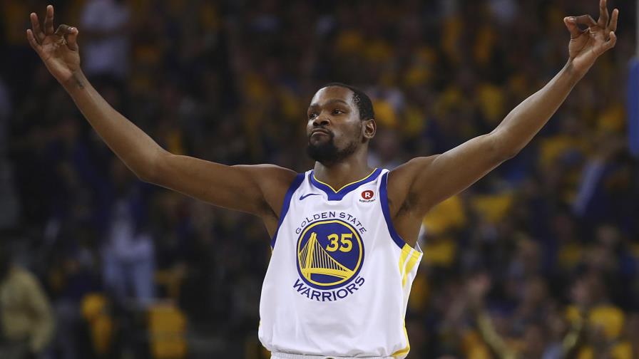Durant, Green y Thompson guían a Warriors a 2da ronda de playoffs Durant, Green y Thompson guían a Warriors a 2da ronda de playoffs