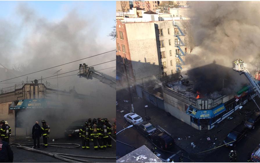 Incendio destruye negocios de dominicanos en El Bronx 