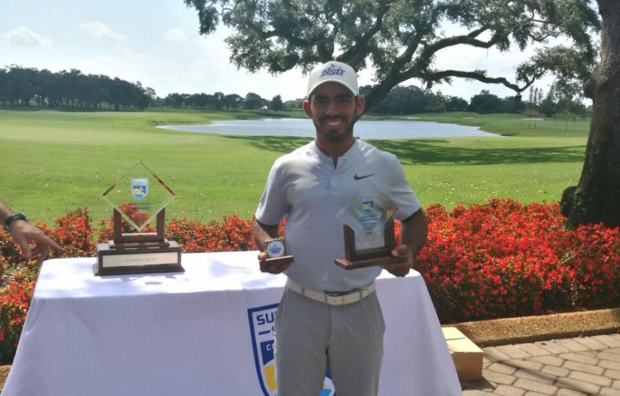 Dominicano Juan José Guerra gana evento de golf en Sunshine State Conference Championship 