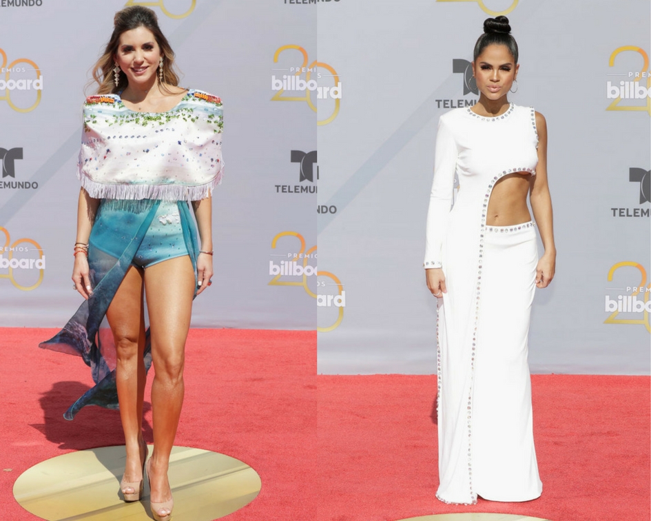 Alexandra Olavarria y Natti Natasha. 