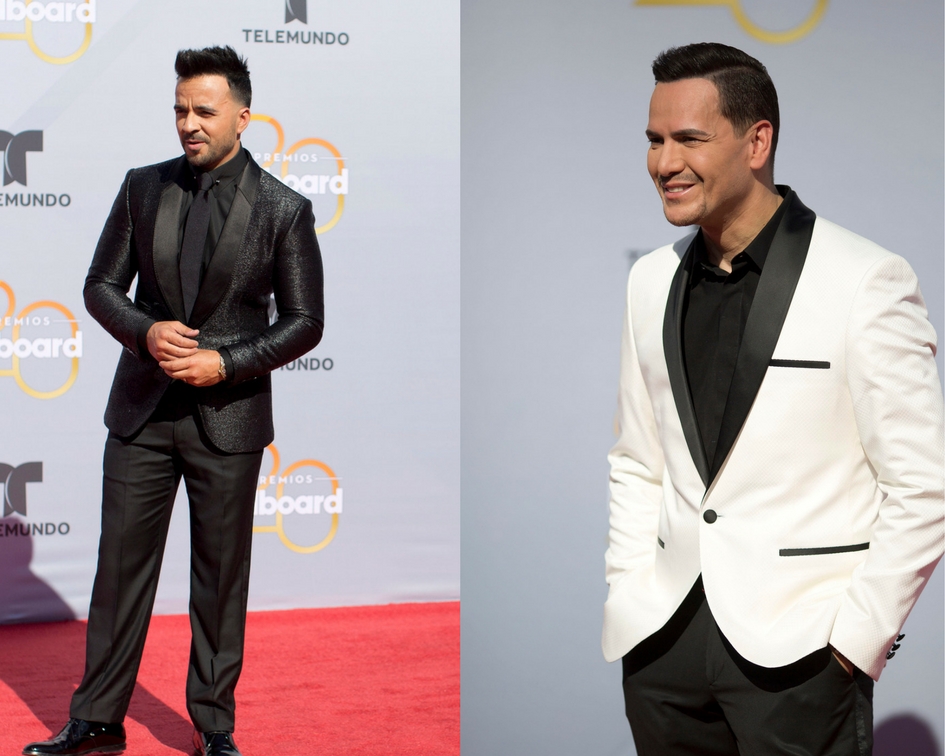 Luis Fonsi y Victor Manuelle. 