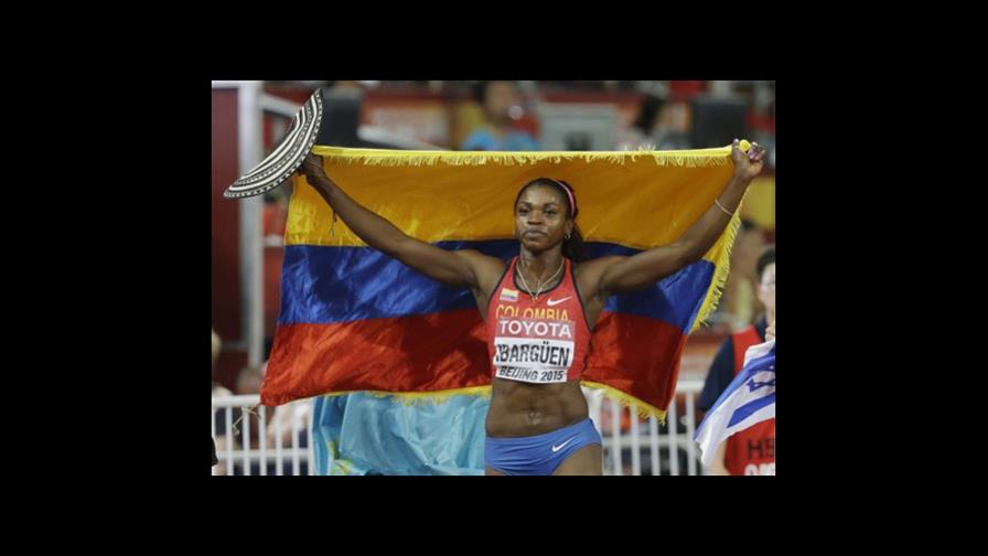 Caterine Ibargüen regresa a la competencia con oro en Grand Prix de Medellín 