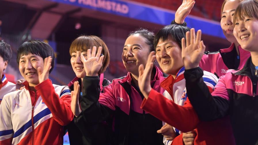 Corea del Norte y Corea del Sur van juntas al mundial de tenis de mesa