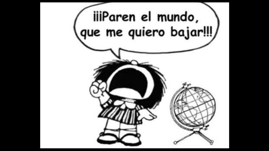 Las viñetas falsas de Mafalda con más de un millón de seguidores
Sí, “paren el mundo, que me quiero bajar”, está entre ellas