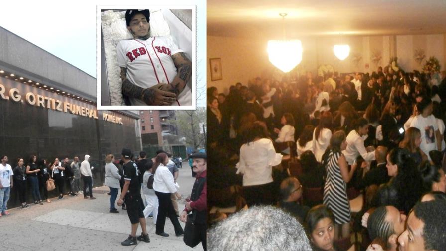 Despiden en Alto Manhattan los restos de joven comerciante asesinado en Bonao 