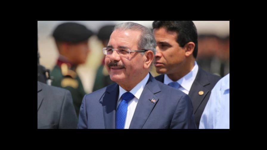 Danilo Medina llega a Costa Rica para ceremonia de investidura Danilo Medina llega a Costa Rica para ceremonia de investidura