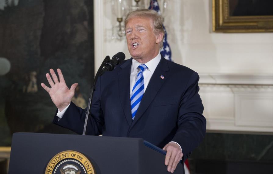 Trump anuncia la retirada de EE.UU. del acuerdo nuclear con Irán