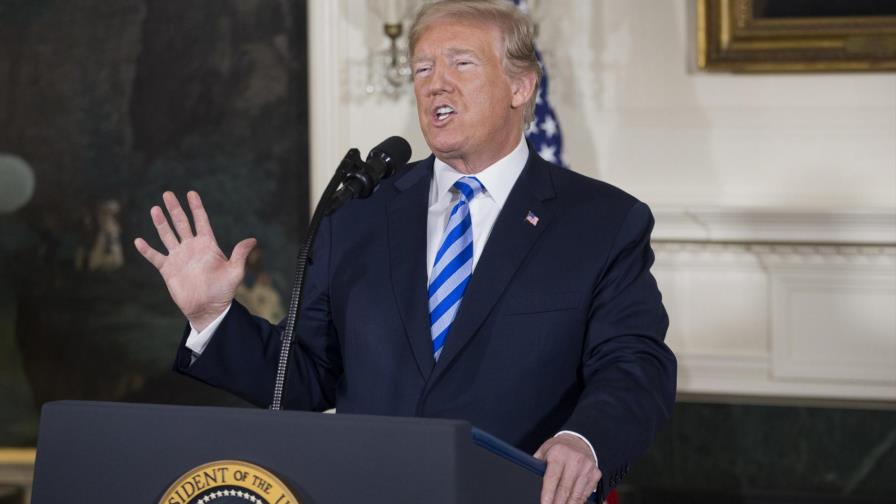 Trump anuncia la retirada de EE.UU. del acuerdo nuclear con Irán Trump anuncia la retirada de EE.UU. del acuerdo nuclear con Irán